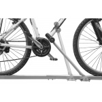 Uchwyt rowerowy AMOS rynienkowy aluminiowo stalowy