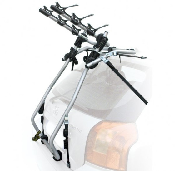 Uchwyt rowerowy na tylną klapę MILANO aluminiowy na max. 3 rowery *WYSYŁKA GRATIS!*
