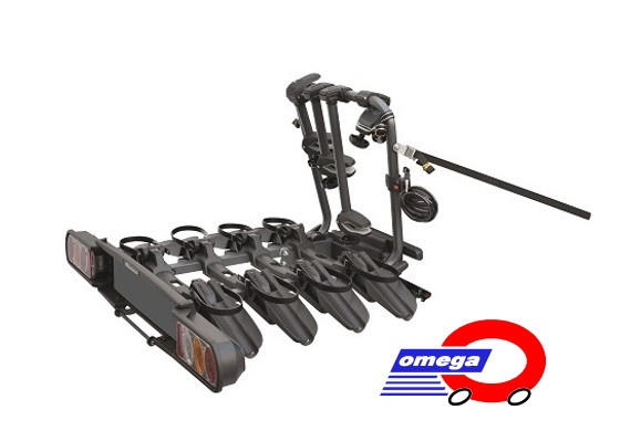 Uchylna PLATFORMA na hak COMO Peruzzo PURE INSTINCT na 4 rowery składana z zamkami i szybkim montażem! +adapter 7/13 + upominek *WYSYŁKA GRATIS!*